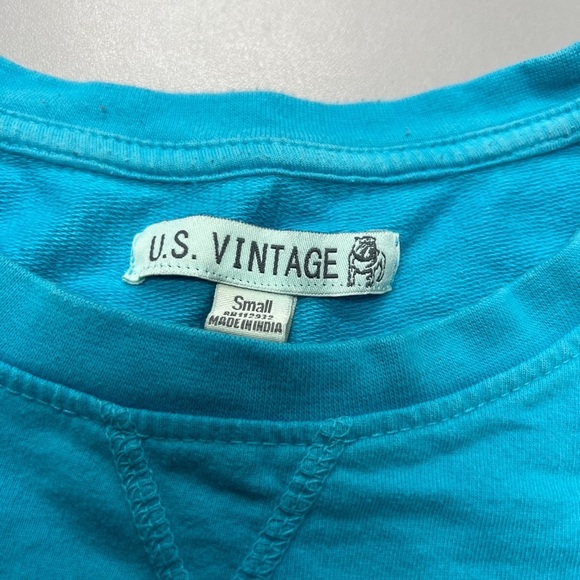 Aruba Tie Dye Graphic Crewneck Sweatshirt Atlantic Outfitters Size S Long Sleeve - Picture 3 of 5